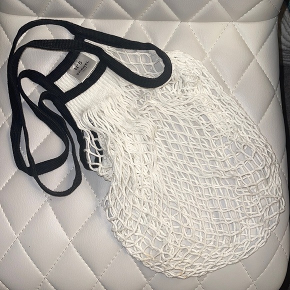 Authentic Chanel Factory 5 Mesh Beach Bag - Picture 1 of 2